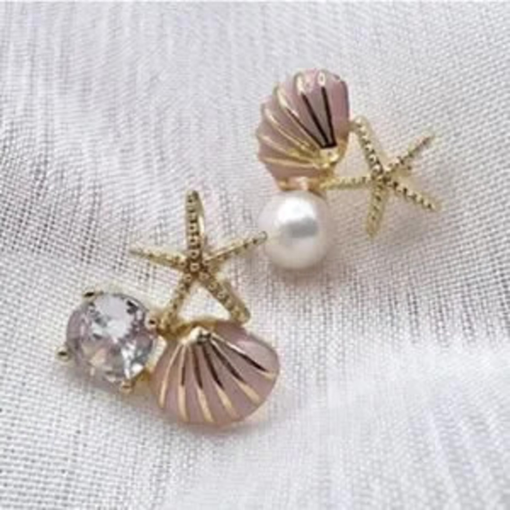 Starfish earrings?N155